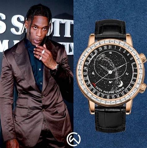 Travis Scott's watch collection is the hottest in the game.